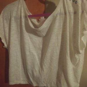 White croptop